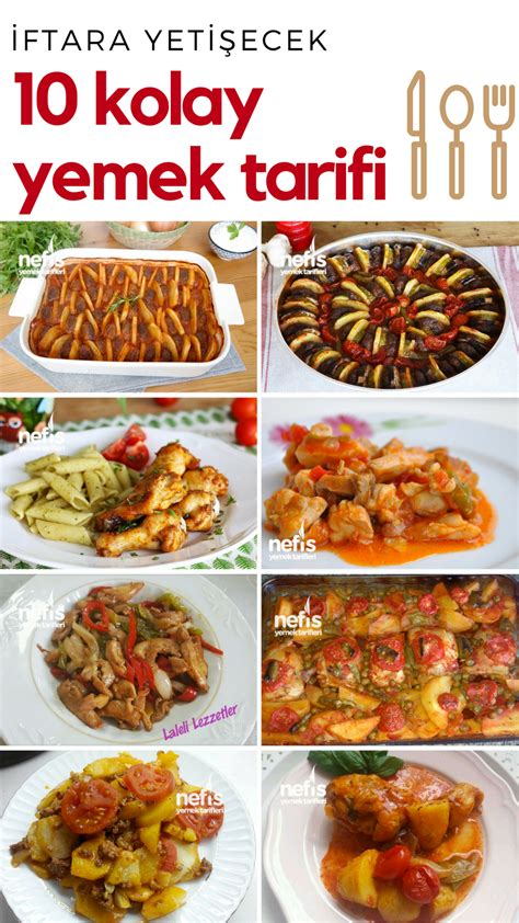 Yanında Sunulacak Kolay Yemek Tarifleri