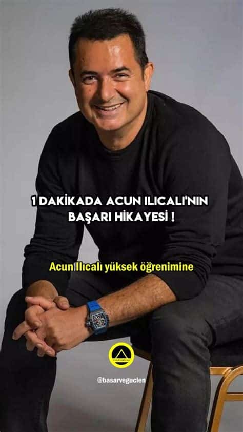 Acun Ilıcalı’nın Girişimcilik Hikayesi