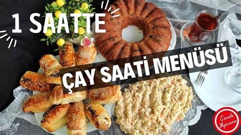 Çay Saati İçin Pratik Tarifler