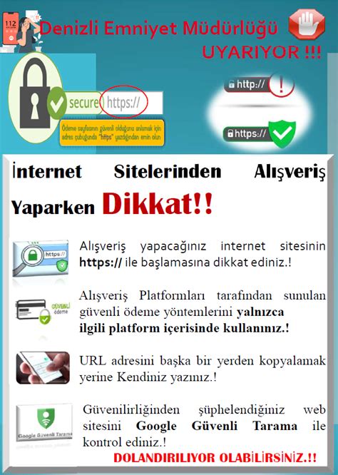 Dolandırıcılığa Karşı Çevrimiçi Güvenlik İpuçları