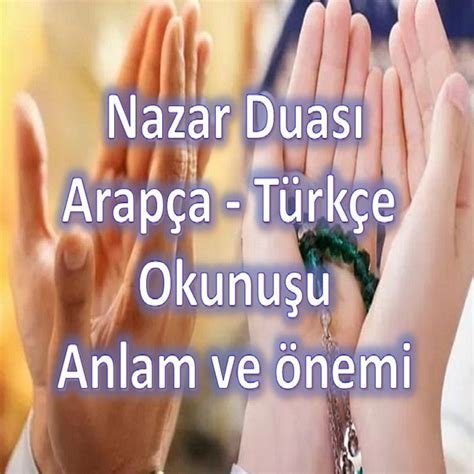 Nazar Duaları: Rahatlama ve Barış